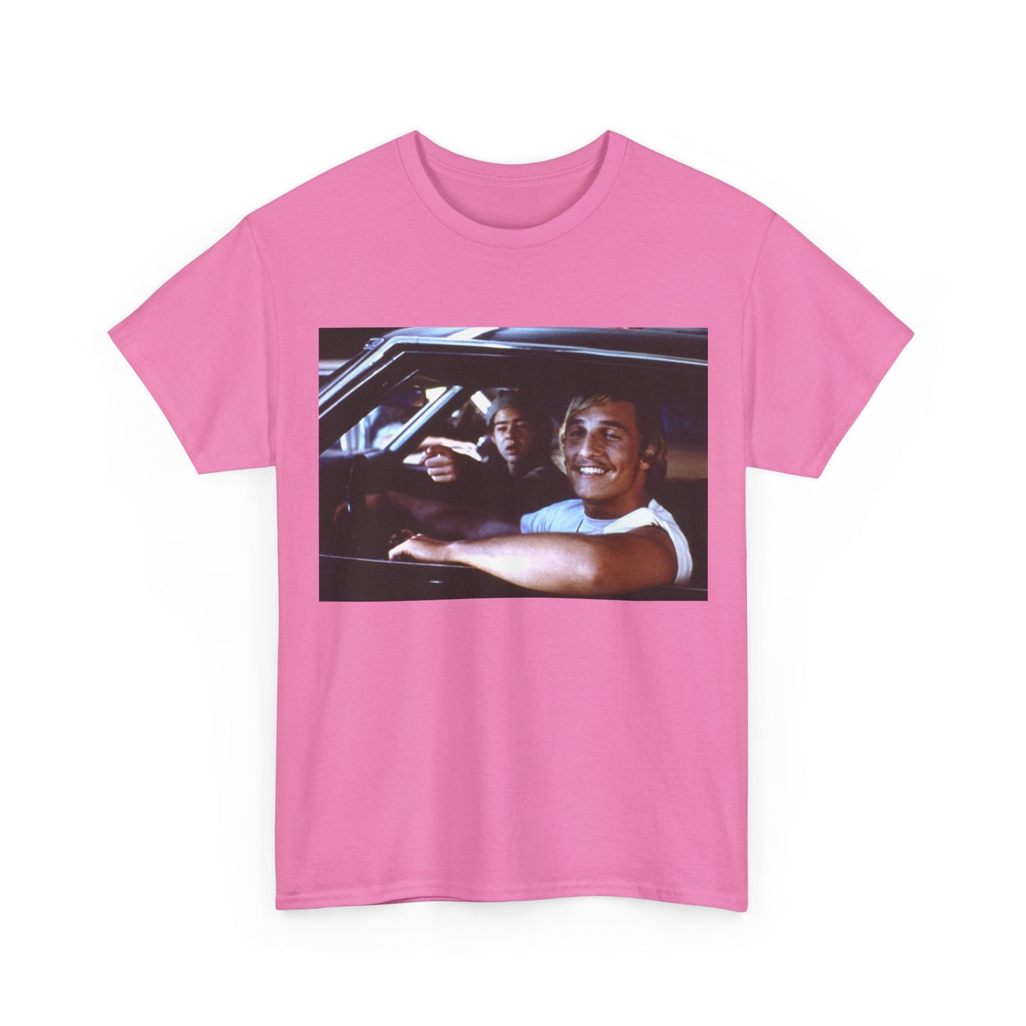 Dazed and Confused Tshirt Vintage Movie Poster Retro Texas Unisex Heavy Cottonn