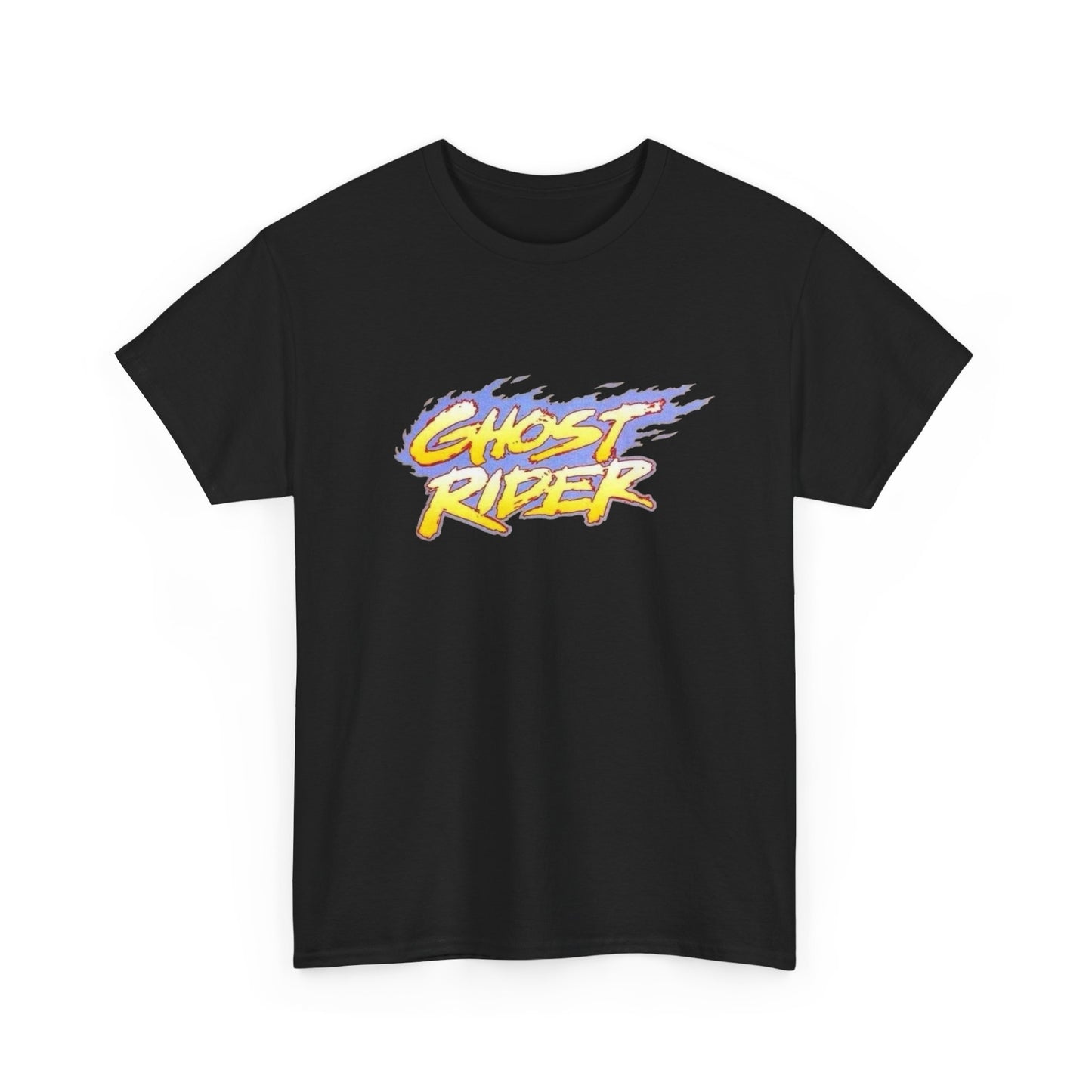 Ghost Rider Vintage Graphic T-Shirt Unisex Heavy Cotton Tee Gift NEW