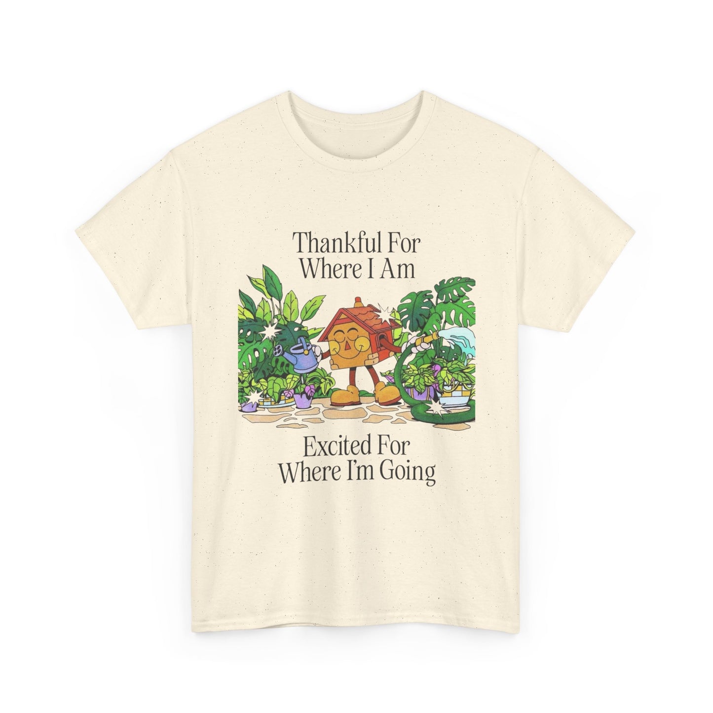 Excited For Where I'm Going T-Shirt NEW Gift Unisex Heavy Cotton Tee