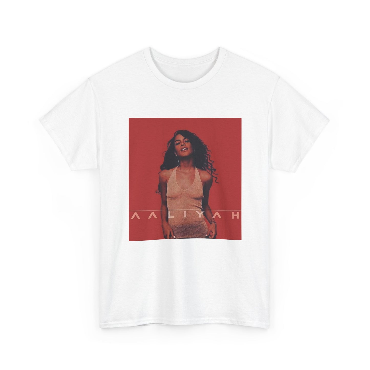 Aaliyah Tshirt Retro Poster 90s Vintage Unisex Heavy Cotton Tee