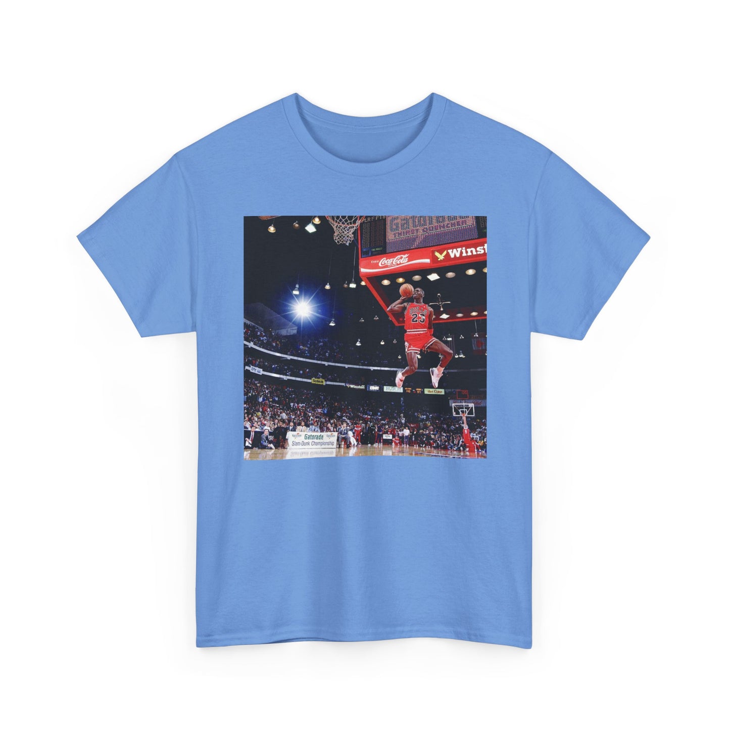 Michael Jordan Graphic T Shirt Retro Dunk Contest Unisex Heavy Cotton Tee