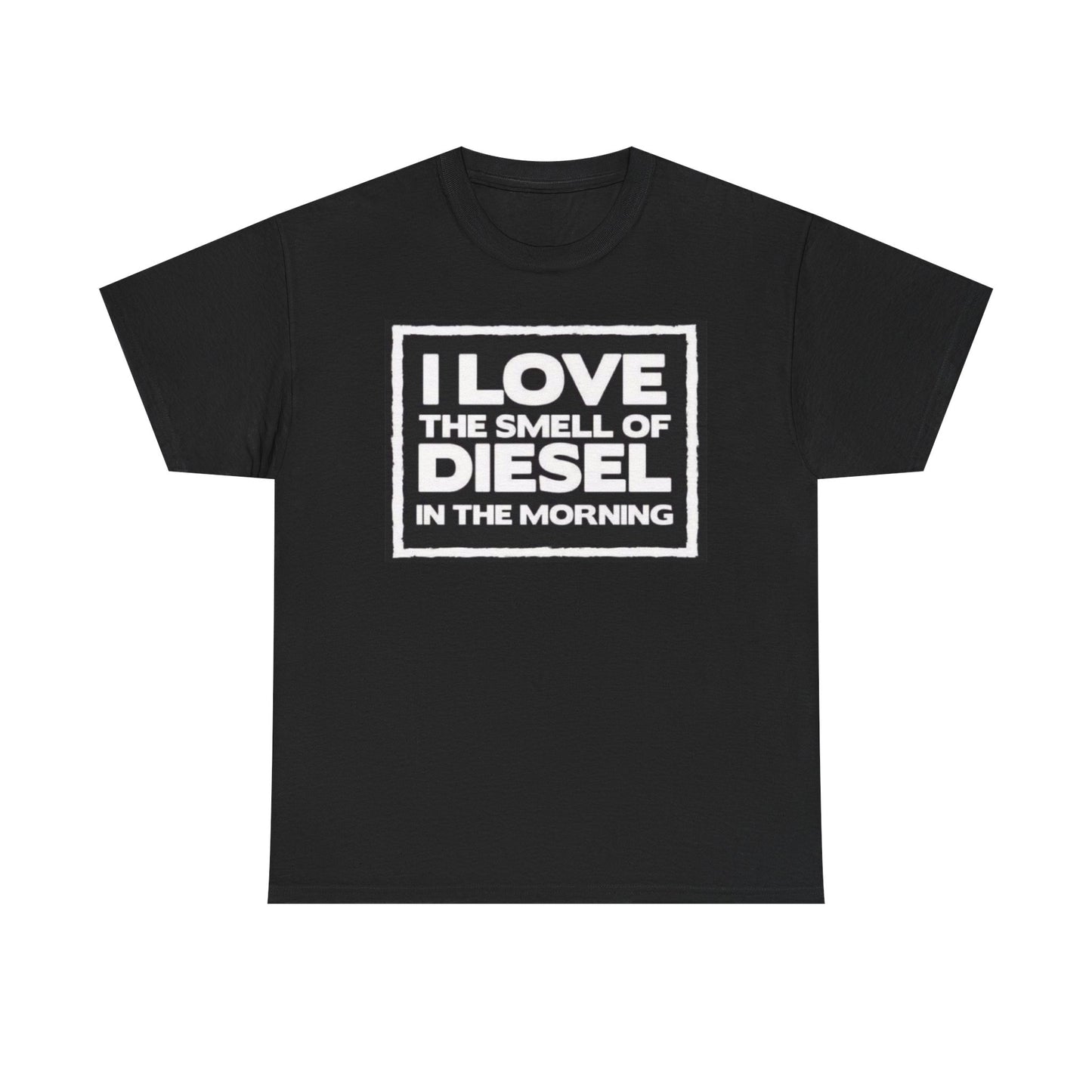Diesel In The Morning Graphic T Shirt Unisex Heavy Cotton Tee