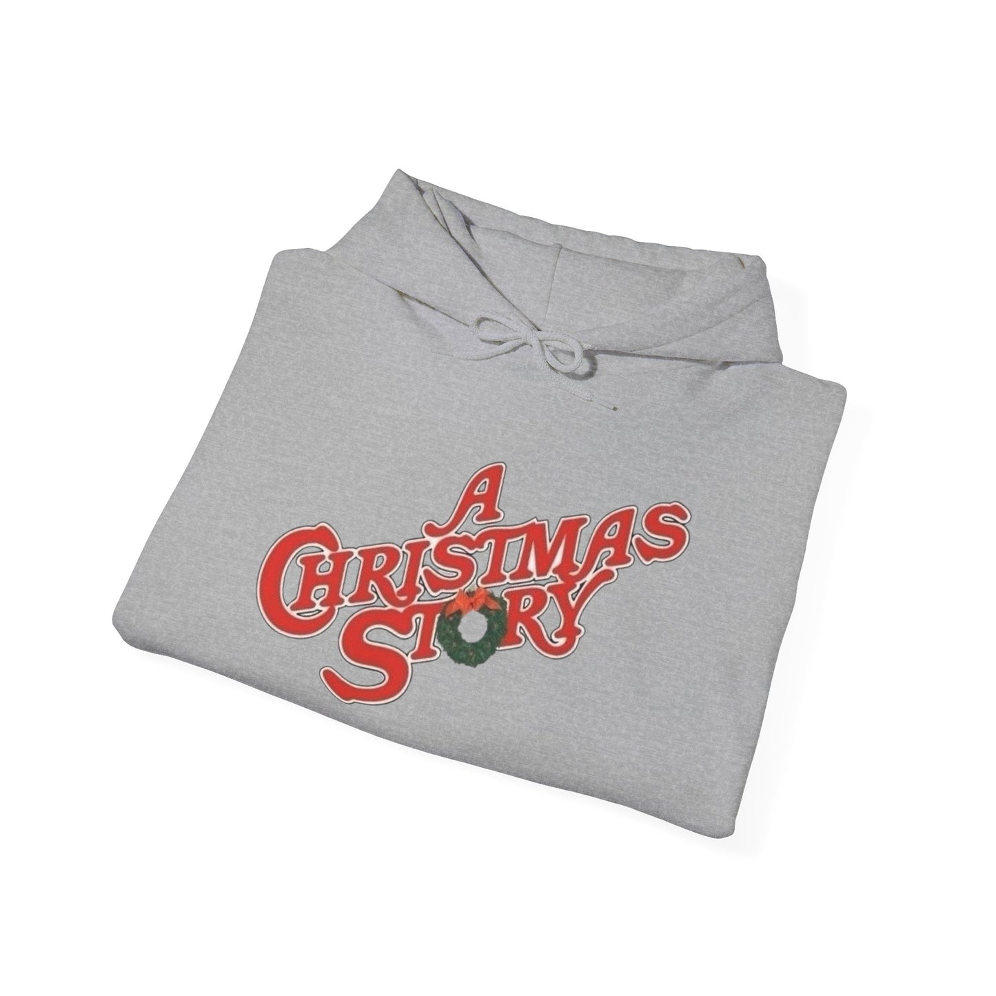 A Christmas Story Retro Graphic Hoodie Unisex Heavy Blend™ Hooded Sweatshirt