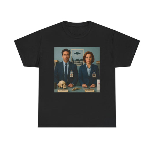The X Files Aliens Graphic T Shirt Cotton Tee NEW