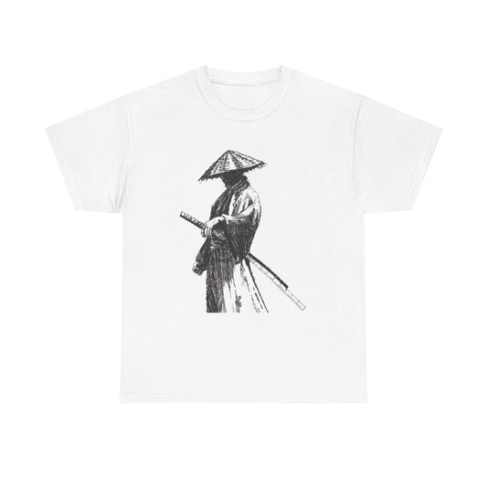 Samurai Soldier Graphic T Shirt NEW ADULT TEE VINTAGE