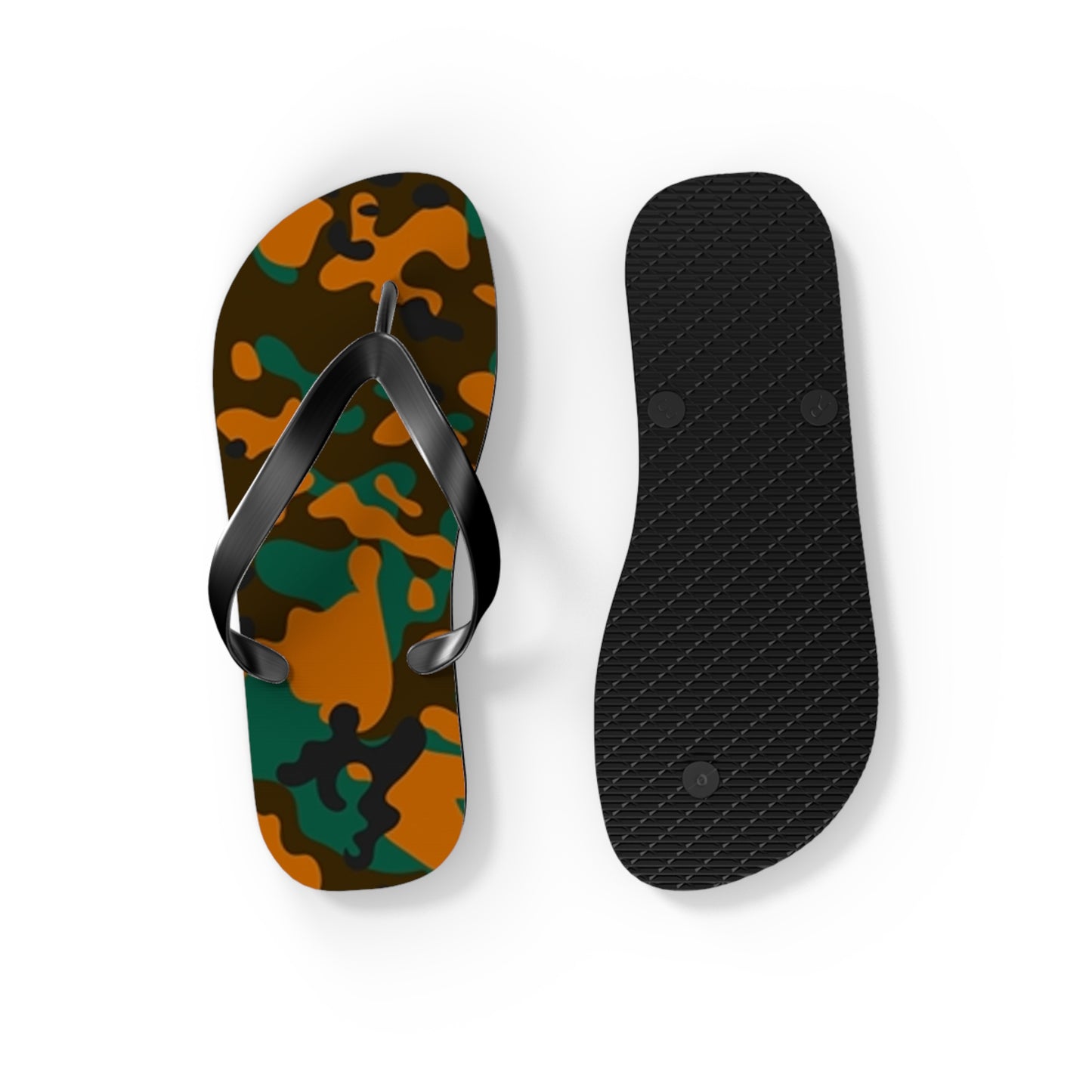 Waves And Sun Sandals Mens Camo Summer Flip Flops Slides BRAND NEW