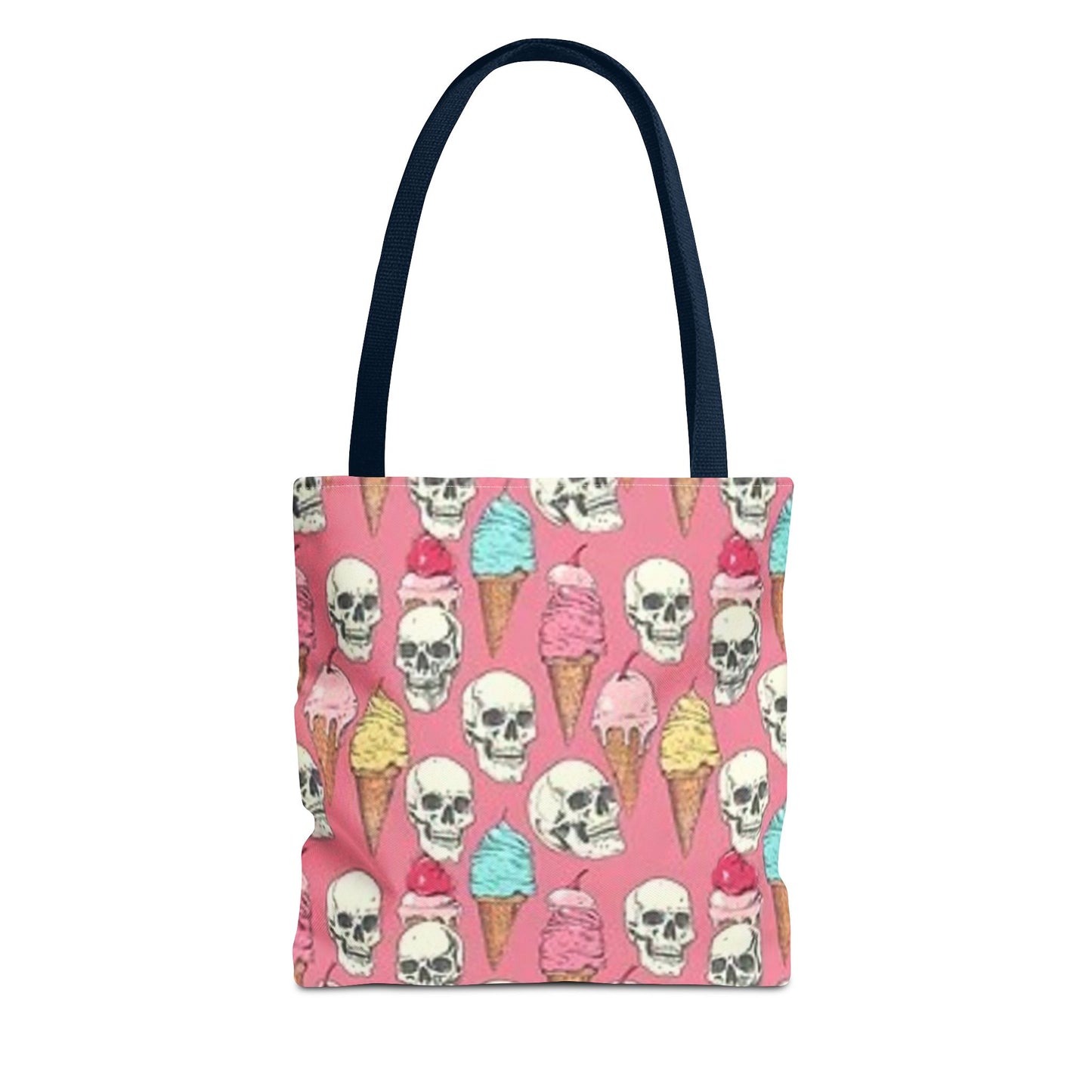 Ice Cream Checkered All Over Print BRAND NEW Purse Pocketbook - Travel Tote Bag