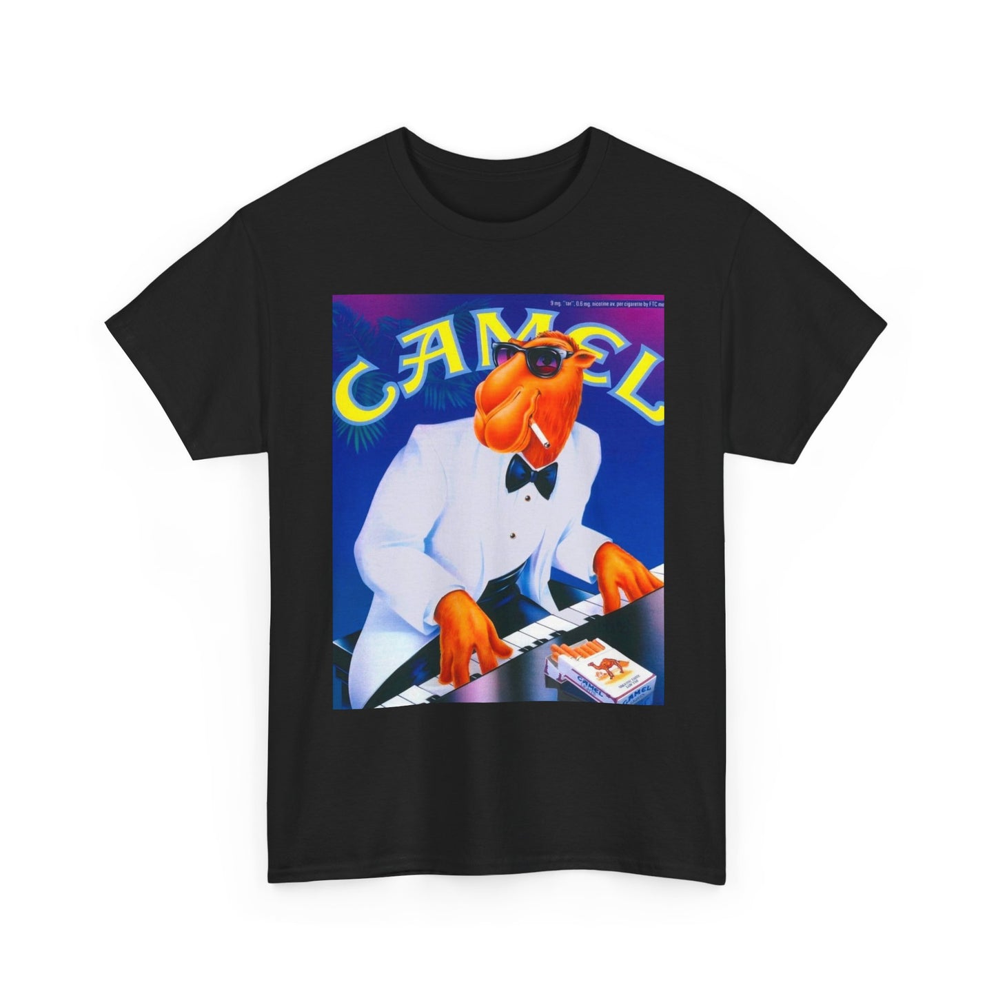 Camel Cigarette T Shirt BRAND NEW Apparel Unisex Heavy Cotton Tee