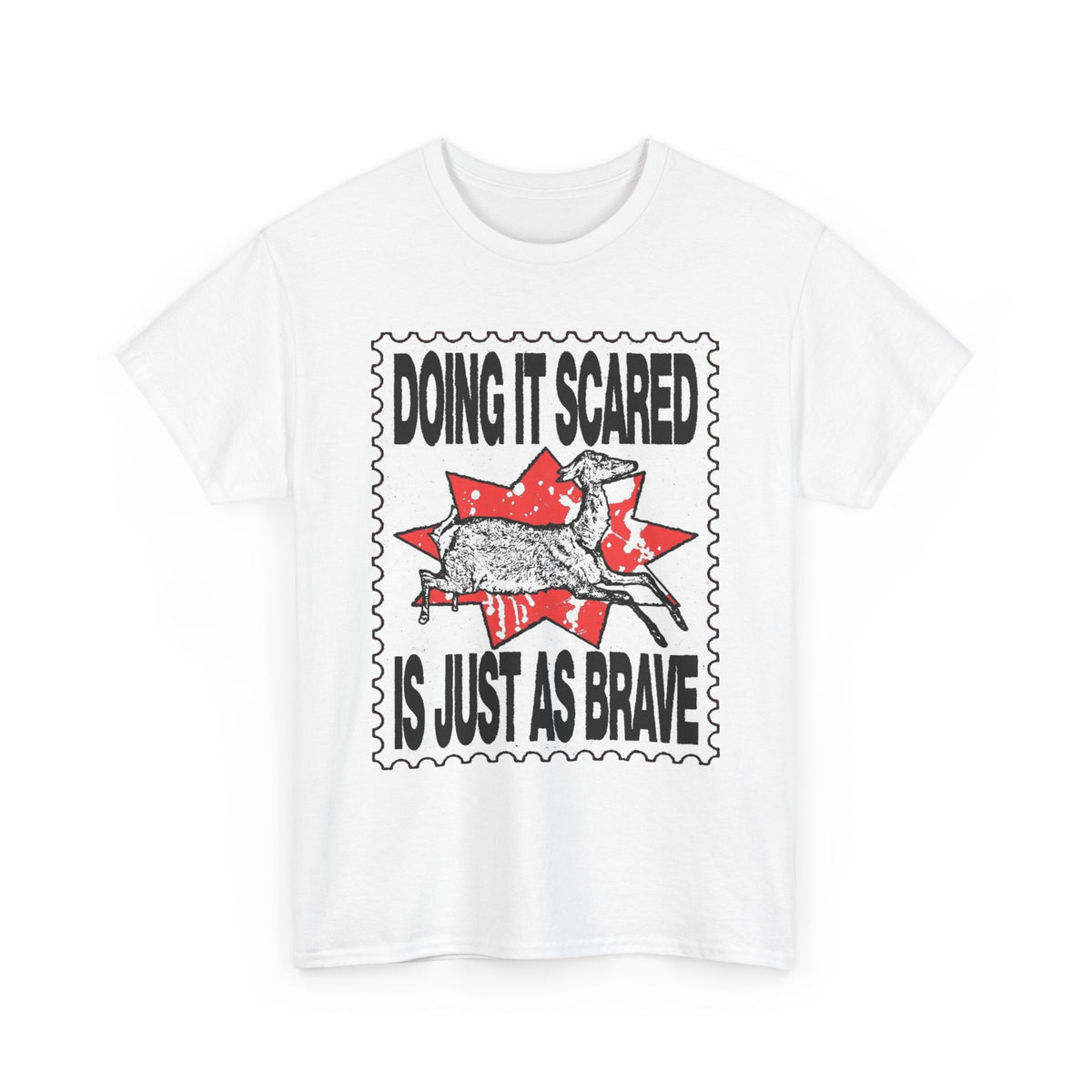 Doing It Scared Is Just As Brave  Men's Graphic Tee