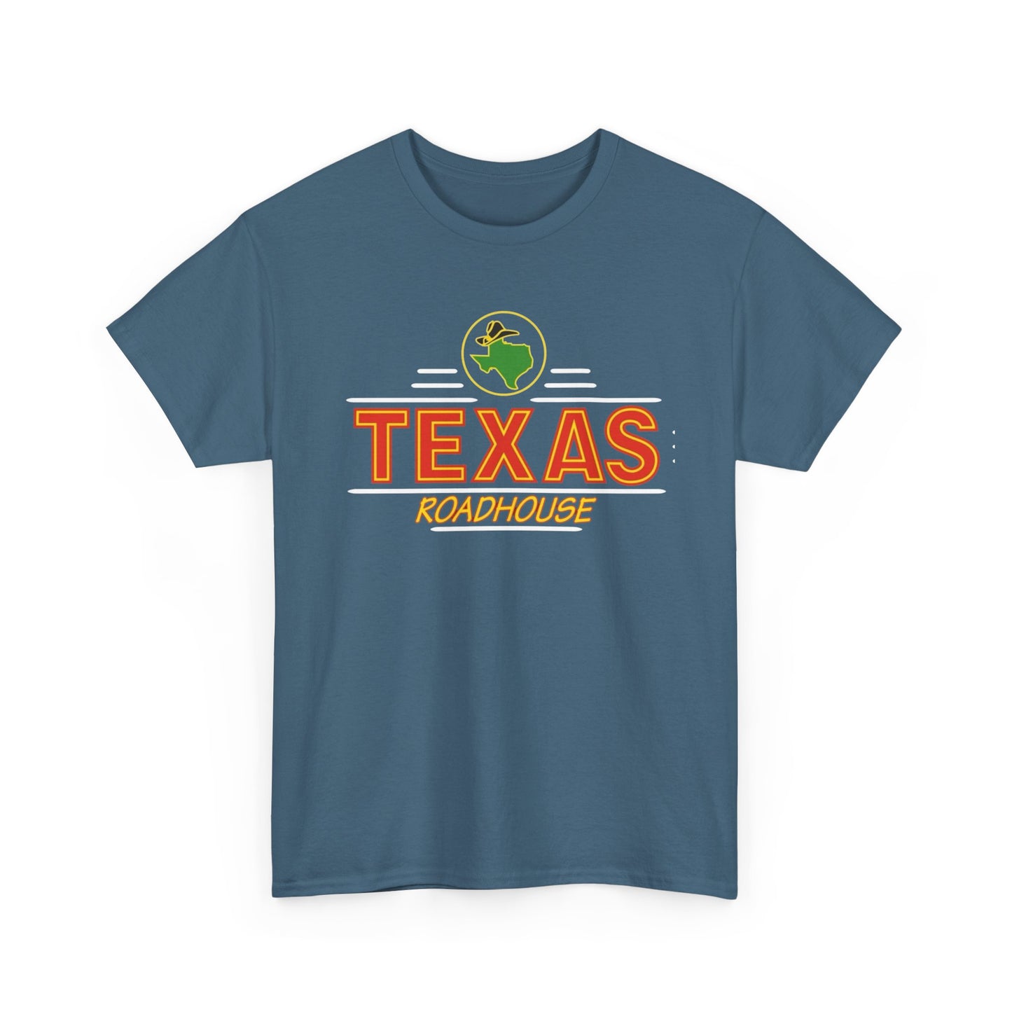 Texas Roadhouse T Shirt Graphic Unisex Heavy Cotton Tee NEW GIFT