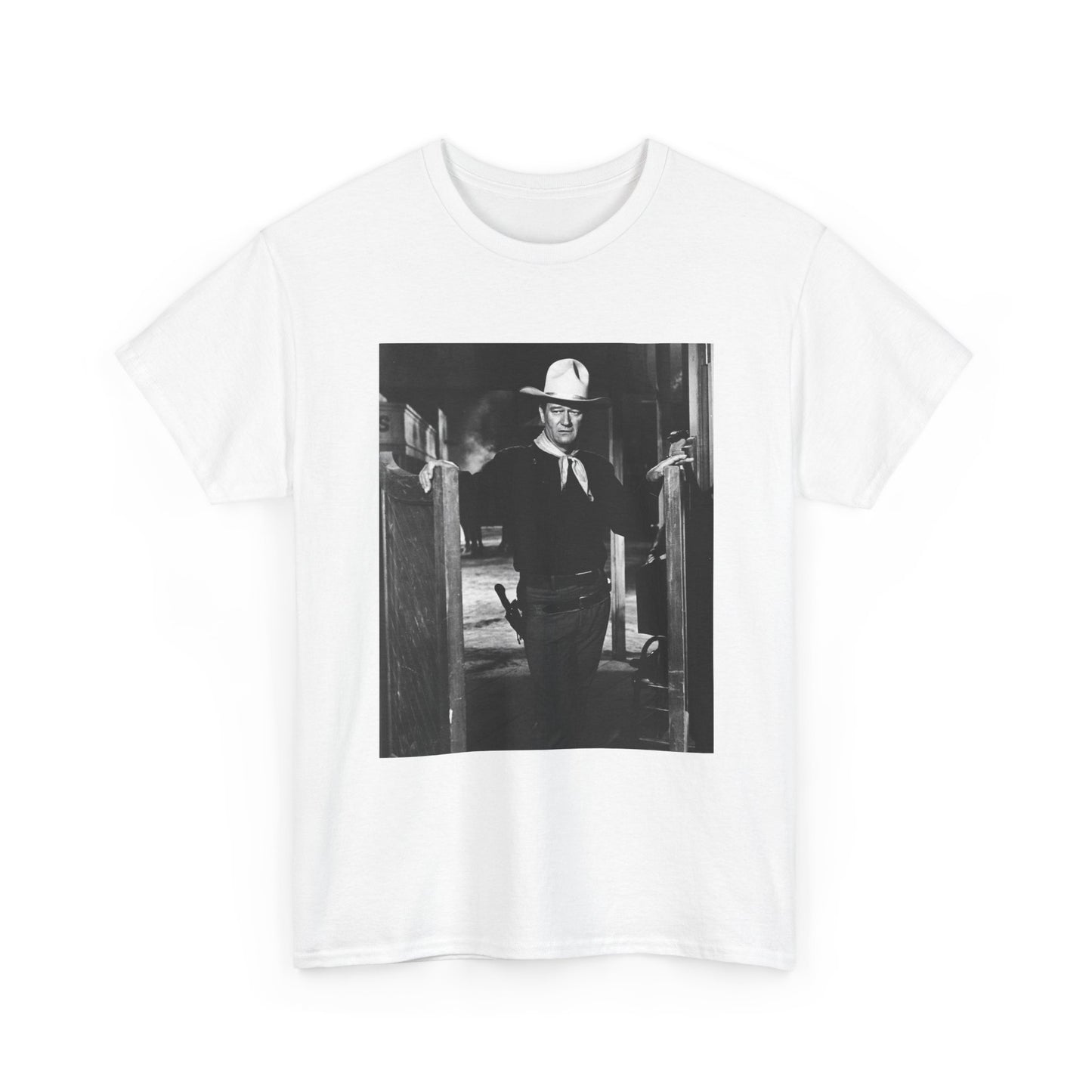 The Man Who Shot Liberty Valance Tshirt Vintage Poster Unisex John Wayne