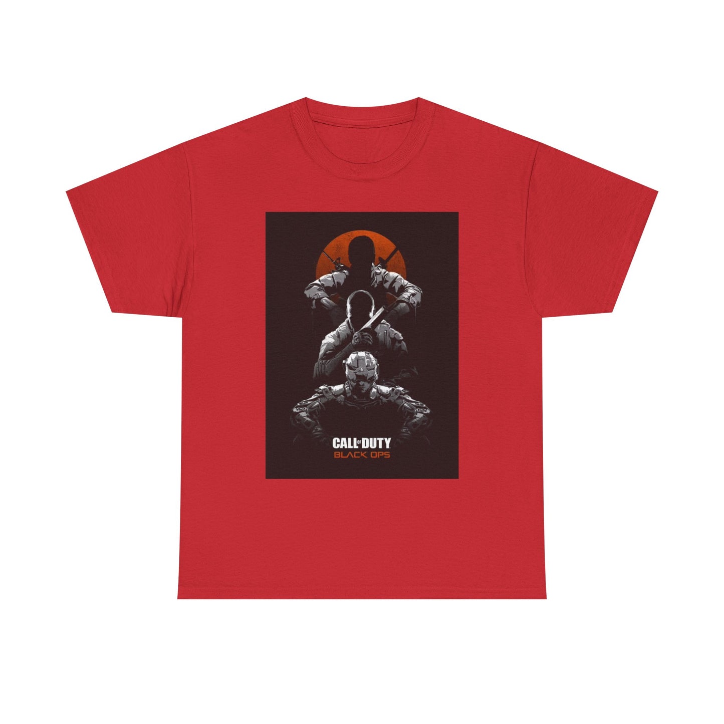 Call of Duty Black OPS Tshirt Retro gamer Xbox gaming Unisex Heavy Cotton Tee