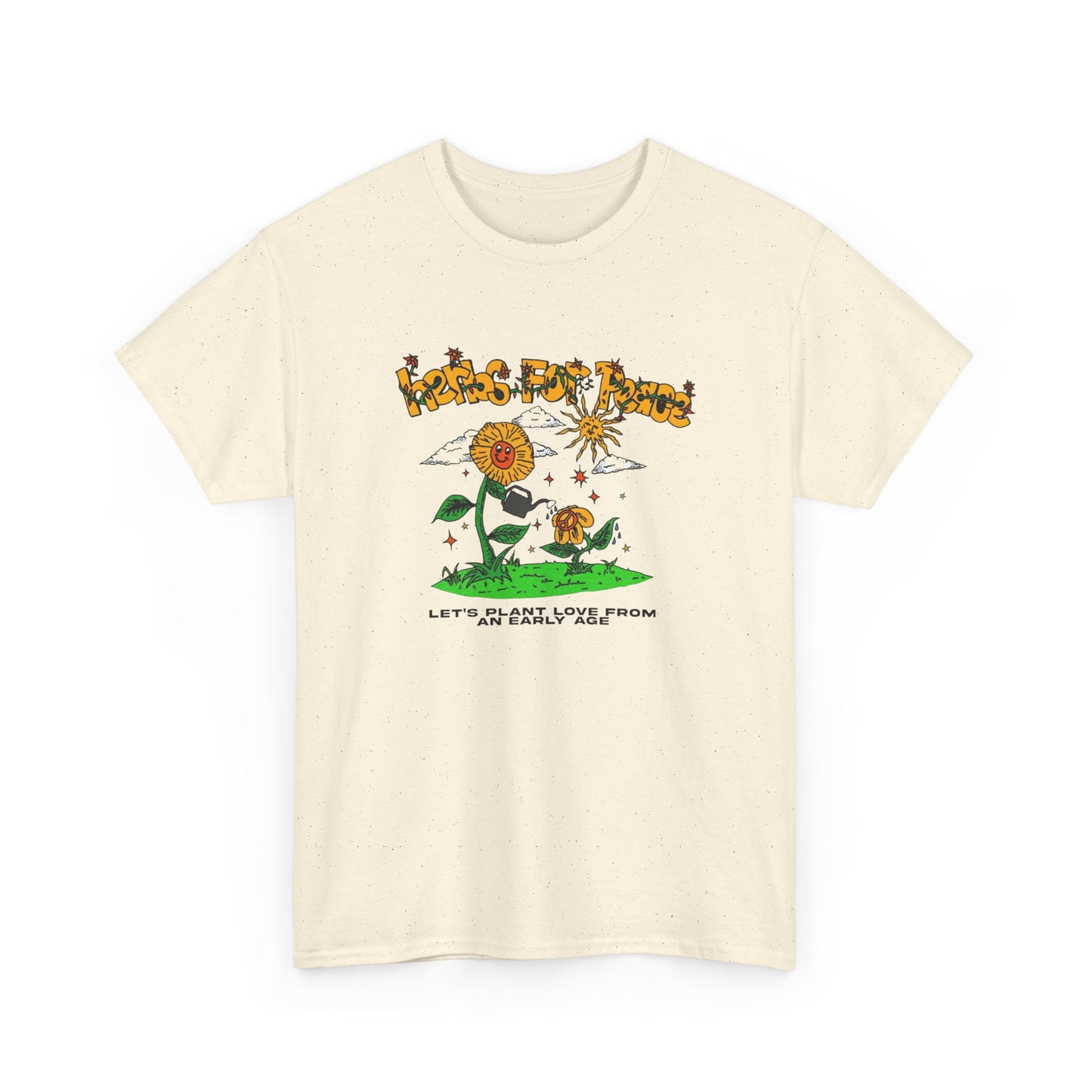 Herbs For Peace Art Graphic T Shirt Unisex Heavy Cotton Tee Gift New