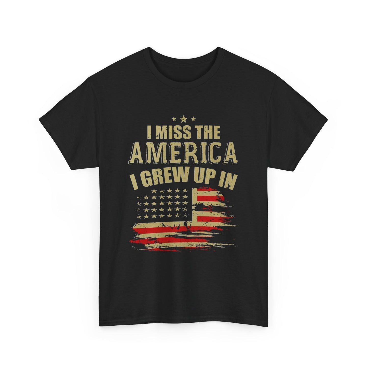 I Miss The Old America Graphic T Shirt Heavy Cotton Tee NEW ADULT UNISEX