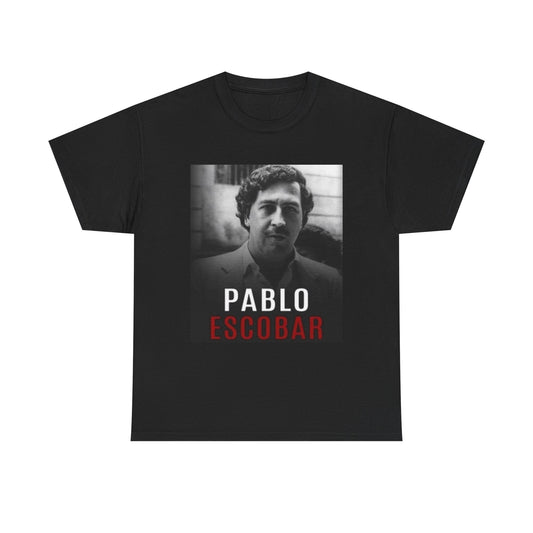 Pablo Escobar Tshirt Vintage Photo Colombia Retro Mexico Unisex Heavy Cotton