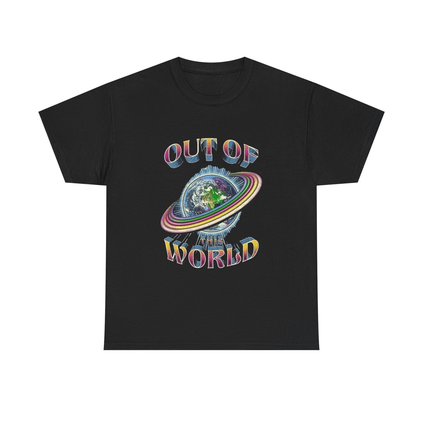Out Of This World Graphic T Shirt NEW Heavy Cotton Tee