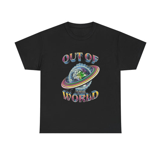 Out Of This World Graphic T Shirt NEW Heavy Cotton Tee