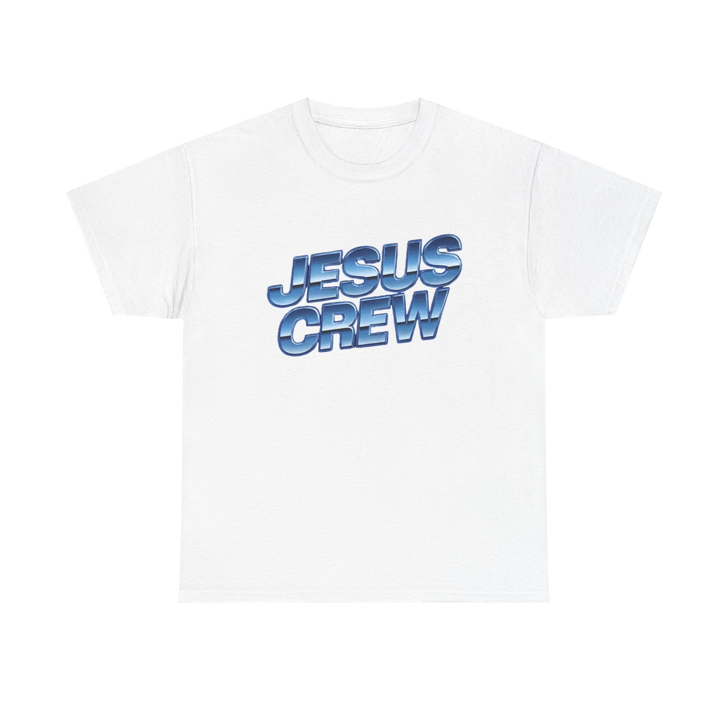 Jesus Crew Retro Graphic T Shirt Regular Men's Heavy Cotton Tee