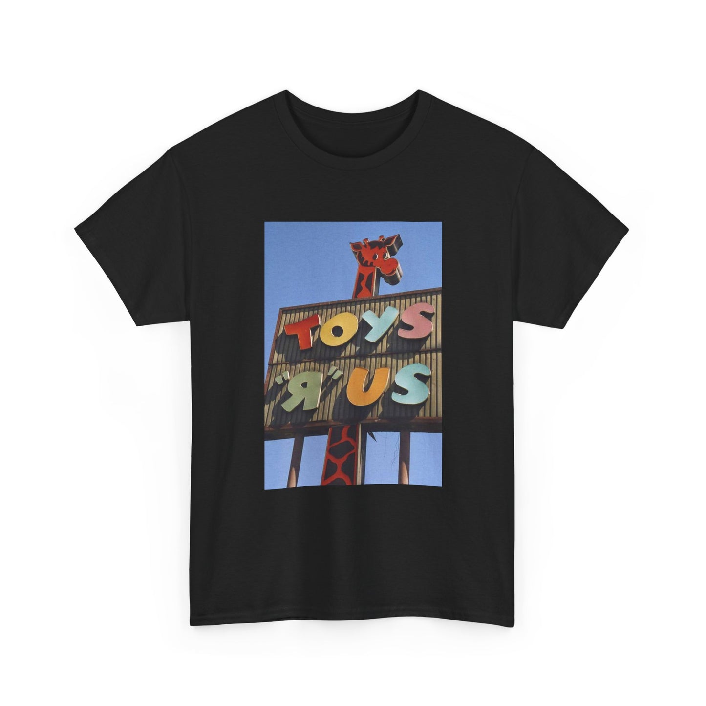 Toys r us T-shirt vintage retro logo graphic gaming art Unisex Heavy Cotton Tee