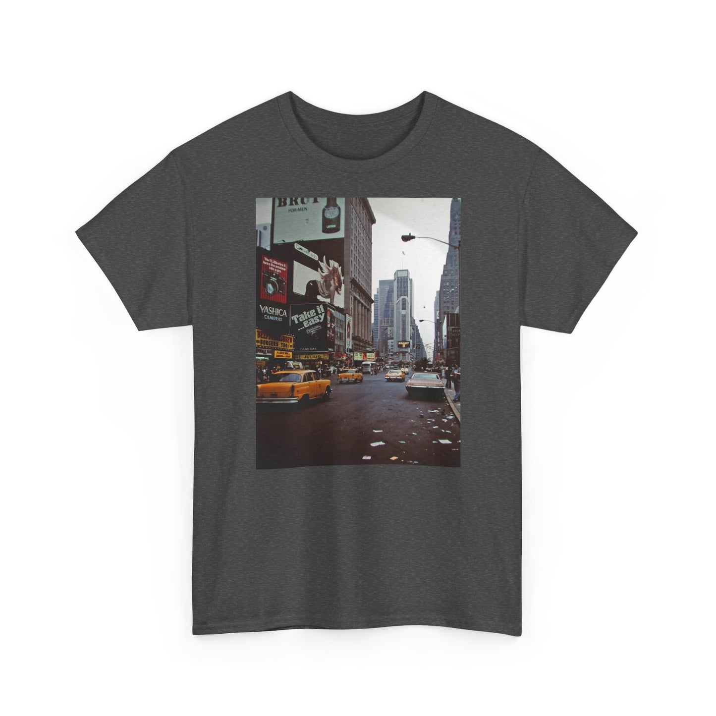 New York retro vintage supreme style Heavy Cotton Tee