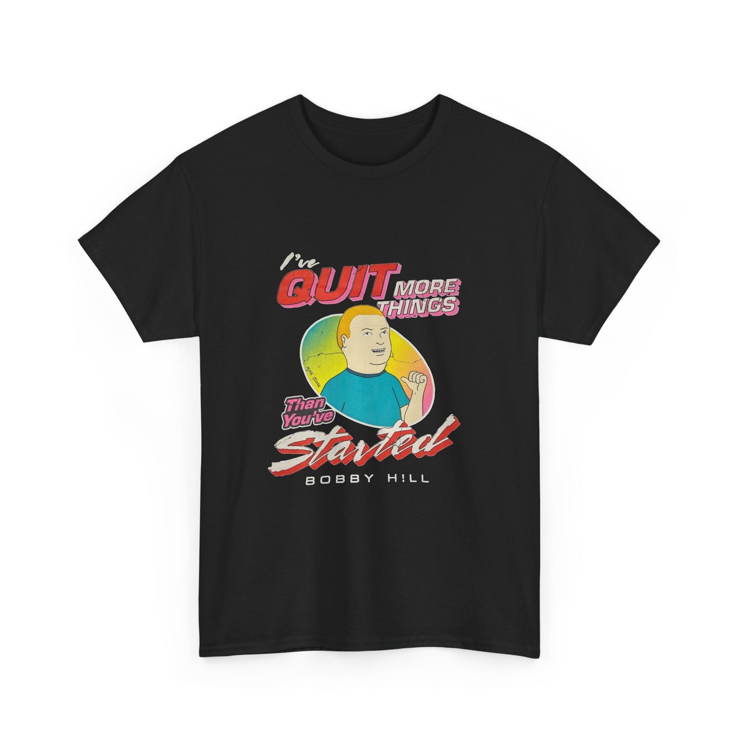Bobby Hill Funny King Of The Hill Graphic T Shirt Unisex Heavy Cotton NEW Tee