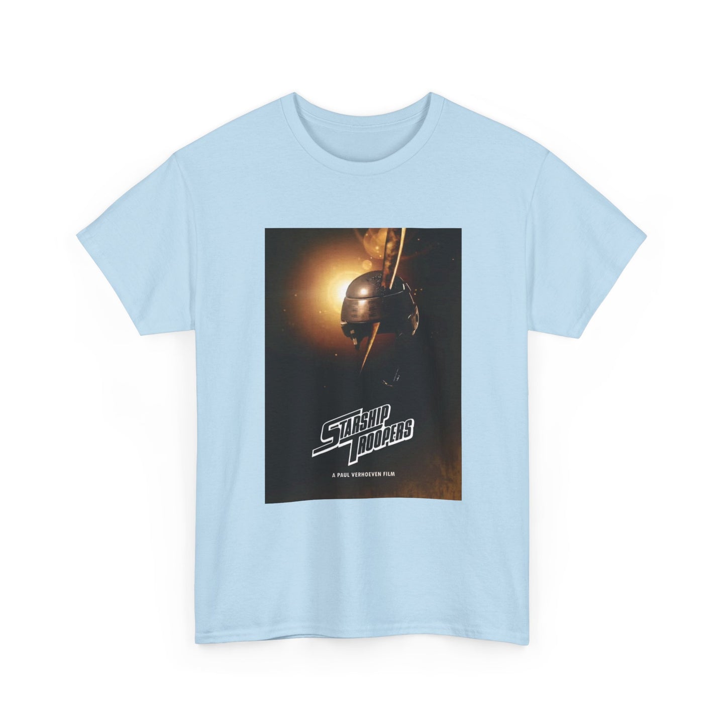 StarShip Troopers Tshirt Retro Action Movie Vintage Unisex Heavy Cotton Tee