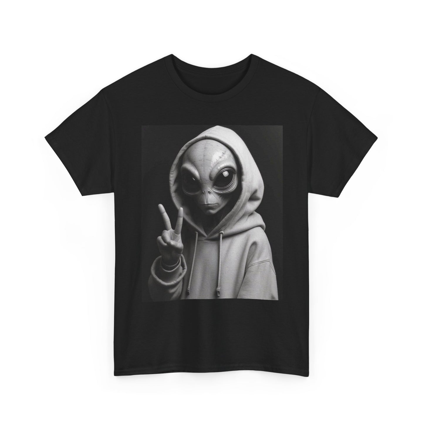 Aliens Come In Peace Graphic T Shirt Unisex Heavy Cotton Tee