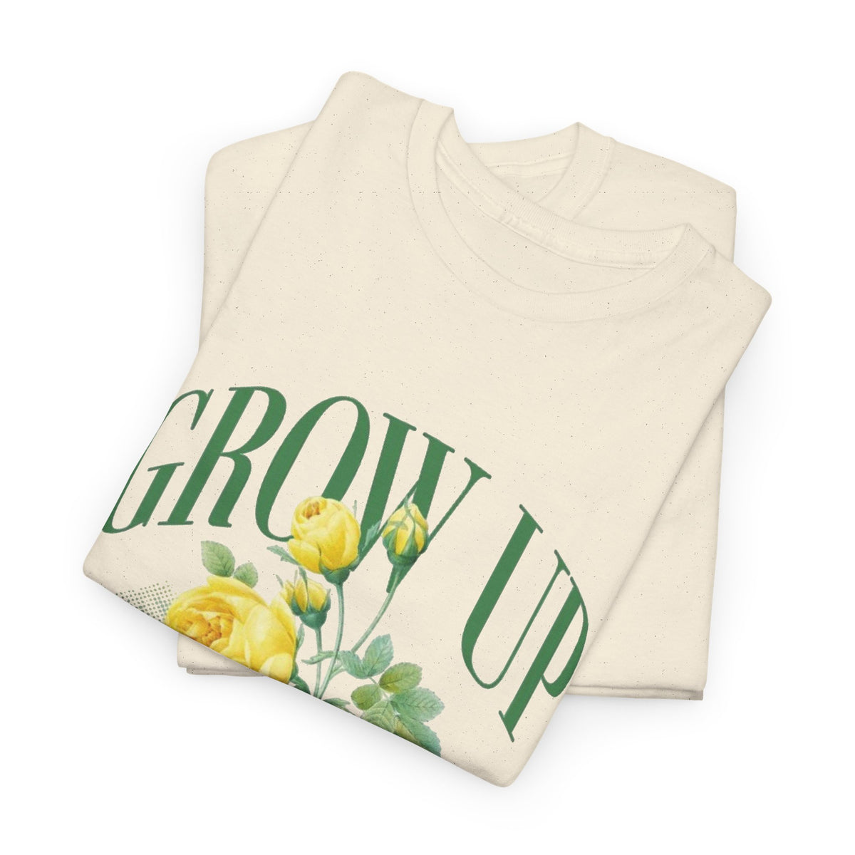 Grow Up Everywhere Graphic T Shirt Men's Heavy Cotton Tee