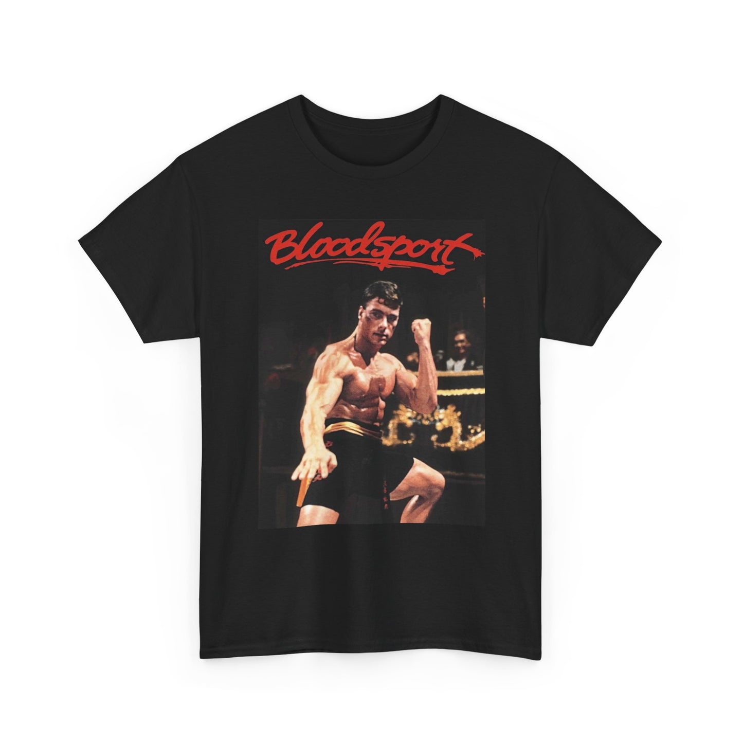 Bloodsport Graphic T Shirt Vintage Movie Poster Retro 90s Unisex Heavy Cotton1