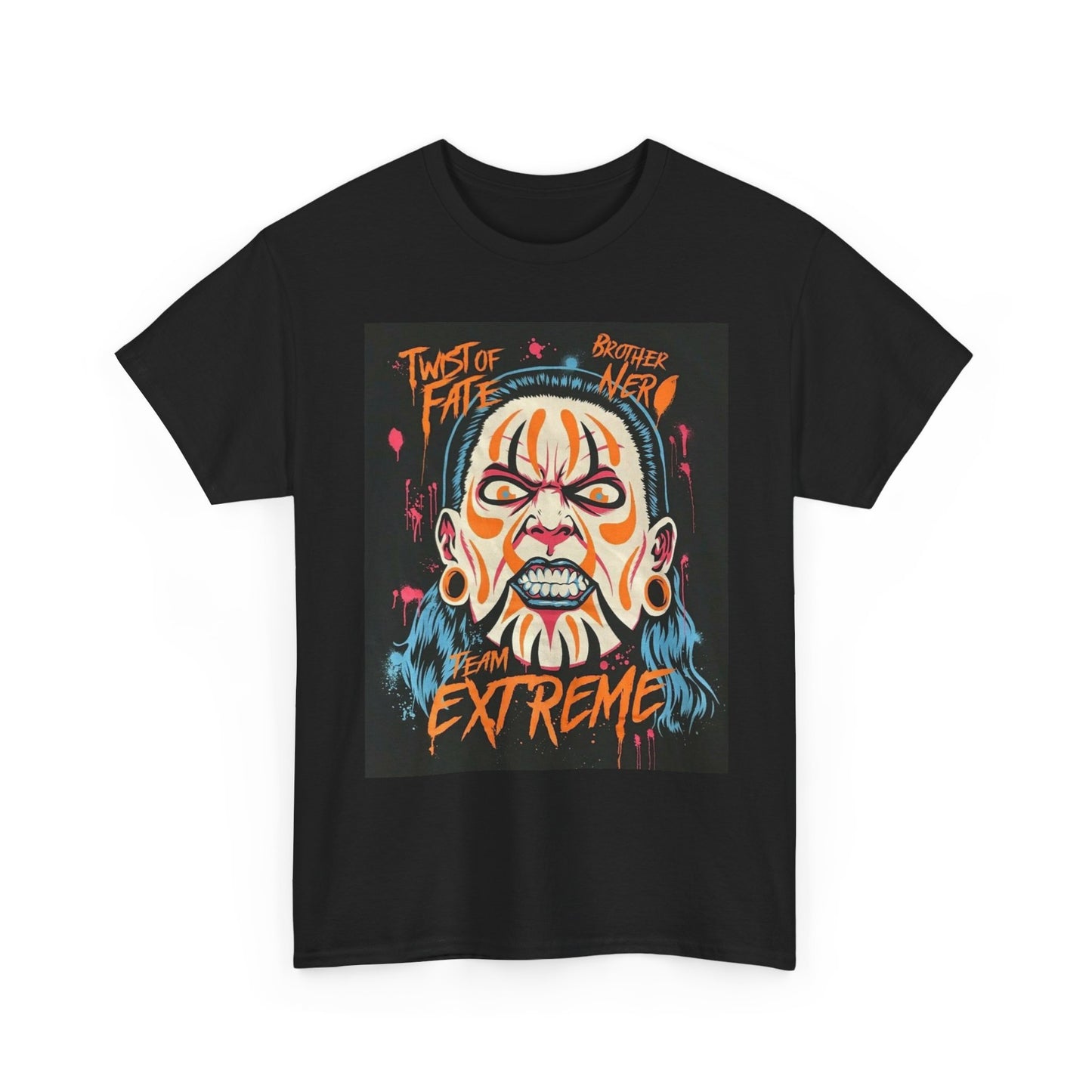 Team Extreme Graphic T Shirt Vintage Wrestling WWE Unisex Heavy Cotton Tee