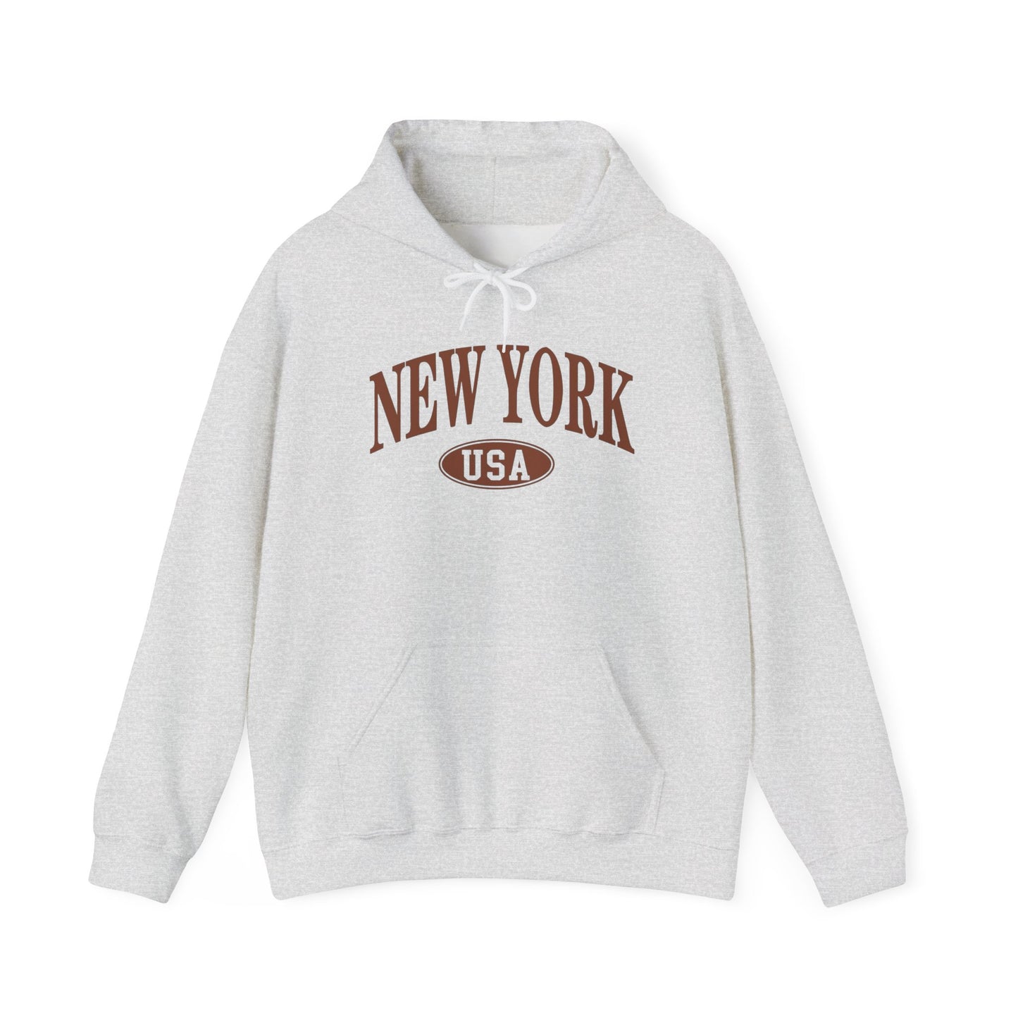 New York USA Graphic Hoodie NEW Heavy Blend™ Hooded Sweatshirt