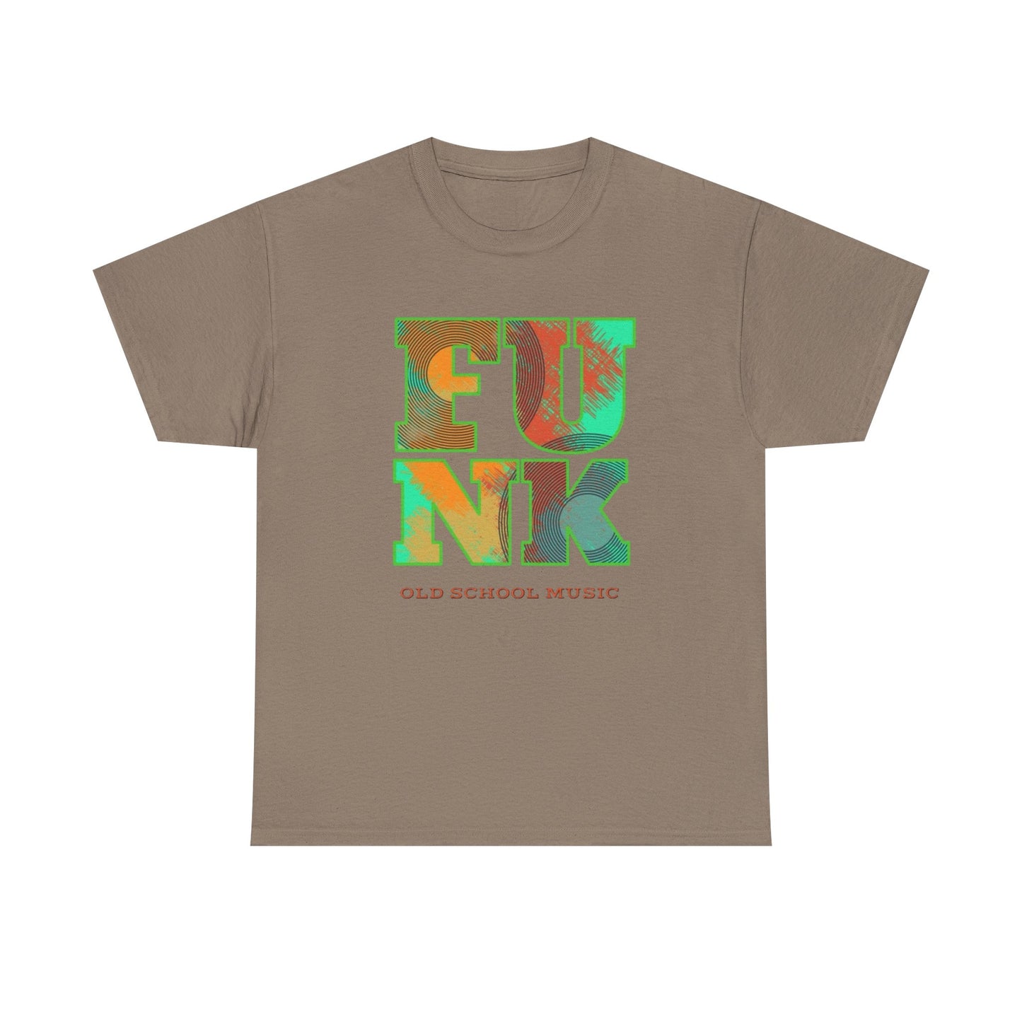 Funk Old School Music Graphic T Shirt NEW GIFT Unisex Heavy Cotton Tee