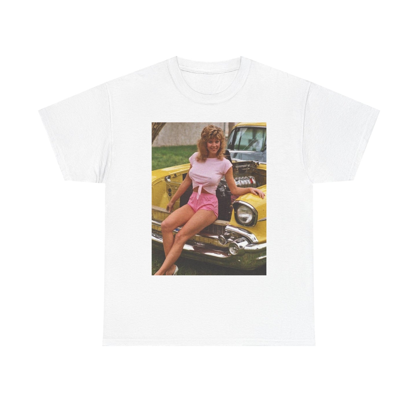 Car Model 70s Vintage Graphic T Shirt S-5XL NEW Unisex Cotton Tee