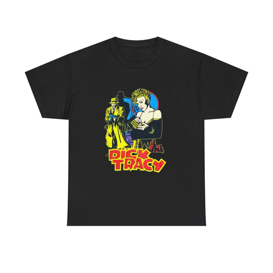 Dick Tracy Vintage Graphic T Shirt Unisex Heavy Cotton Tee