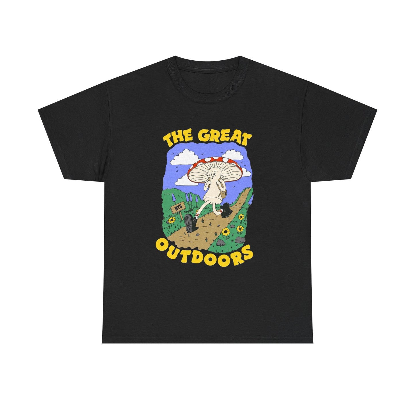 The Great Outdoors Graphic T Shirt NEW Adult Unisex Heavy Cotton Tee