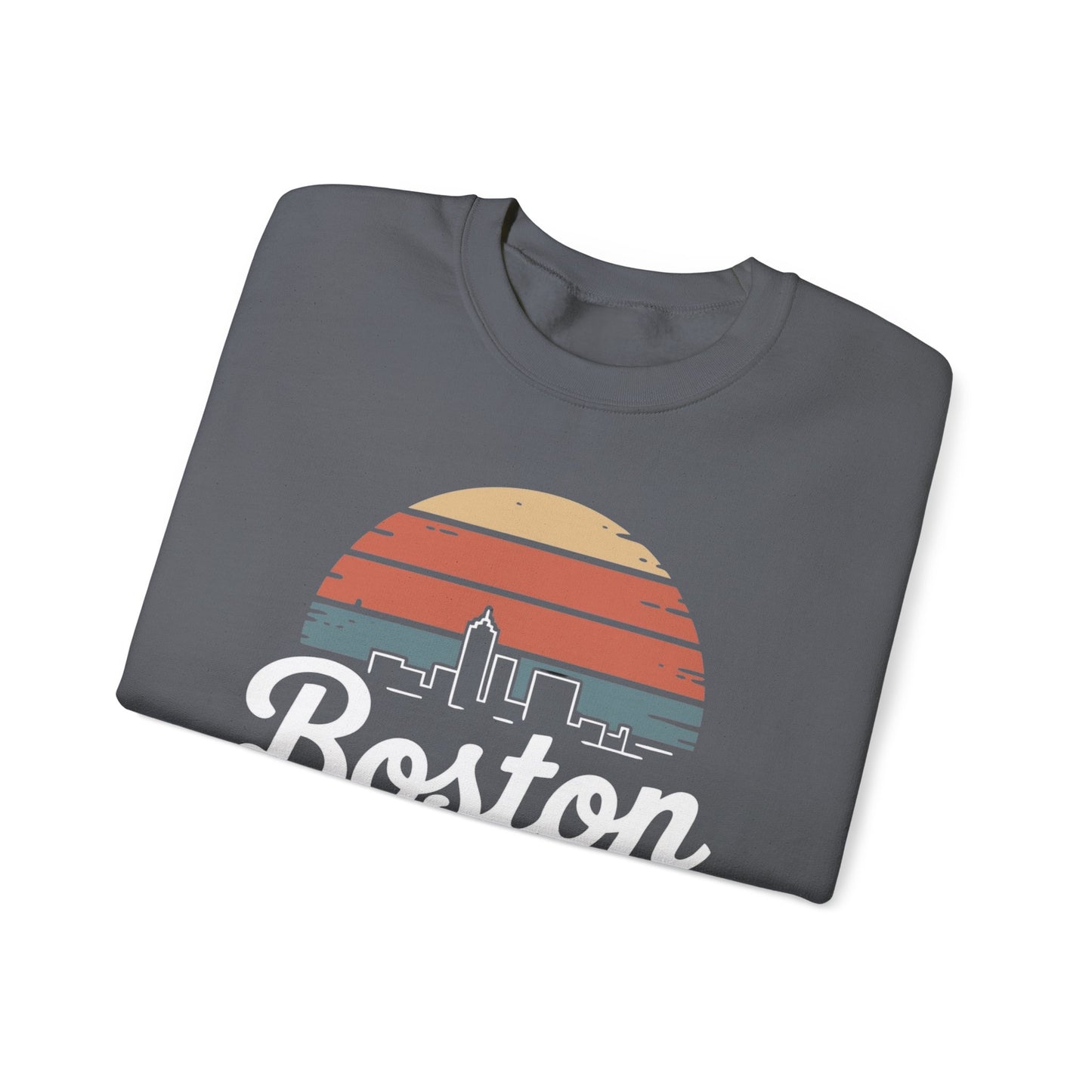 Boston Skyline Sweater NEW Unisex Heavy Blend™ Crewneck Sweatshirt