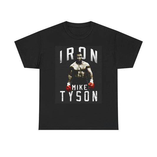 Iron Mike Tyson Graphic T Shirt Vintage Boxing UFC Unisex Heavy Cotton Tee