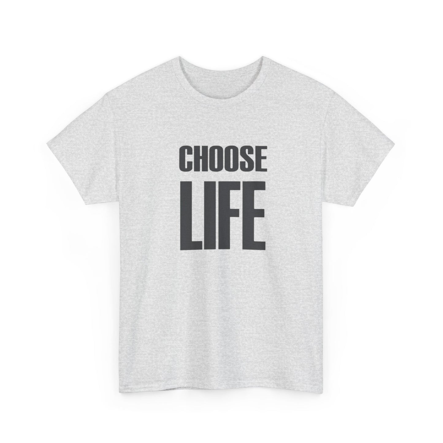 Choose Life Graphic T Shirt NEW Adult Cotton