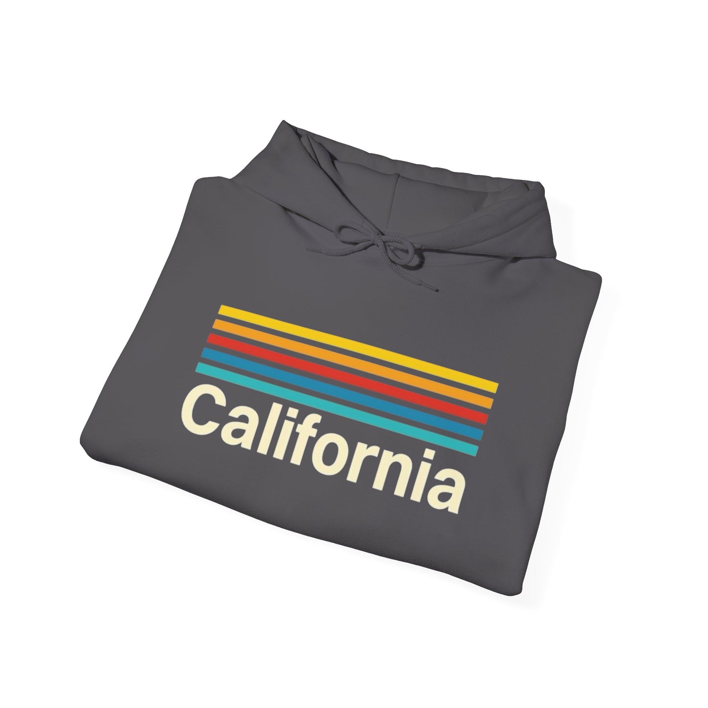 California State Graphic Hoodie Heavy Blend Sweatshirt NEW