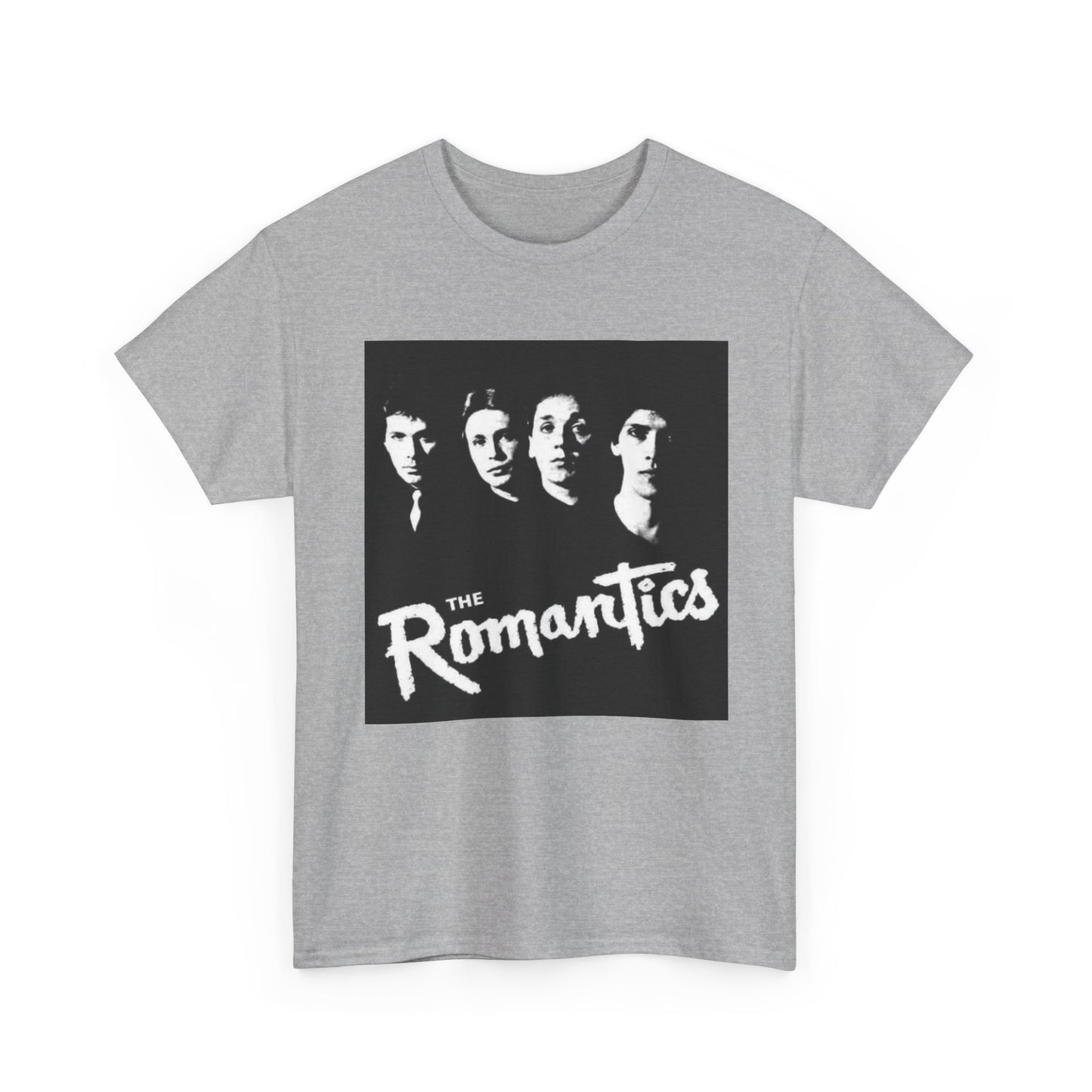 The Romantics Tshirt Retro Band Merch Vintage Unisex Heavy Cotton Tee