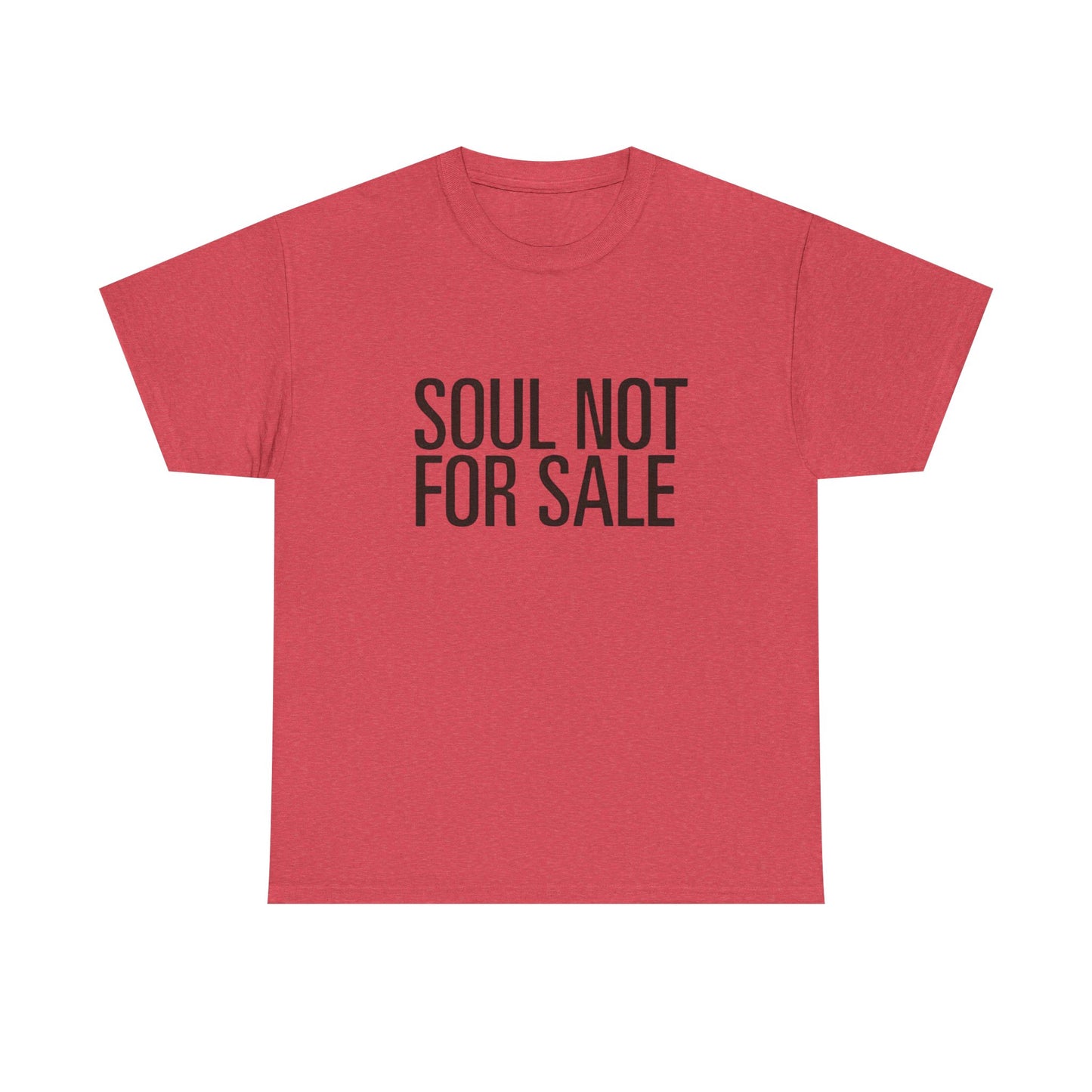 Soul Not For Sale Graphic T Shirt Heavy Cotton Tee NEW Gift