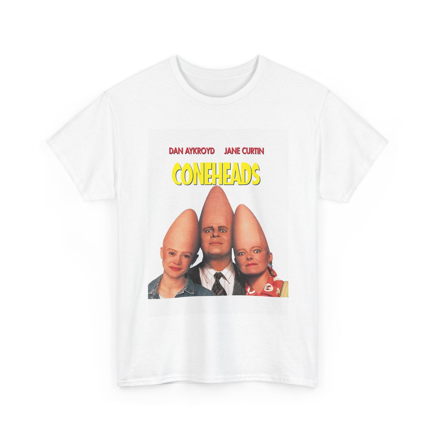 Coneheads T-shirt funny vintage gift retro alien Unisex Heavy Cotton Tee