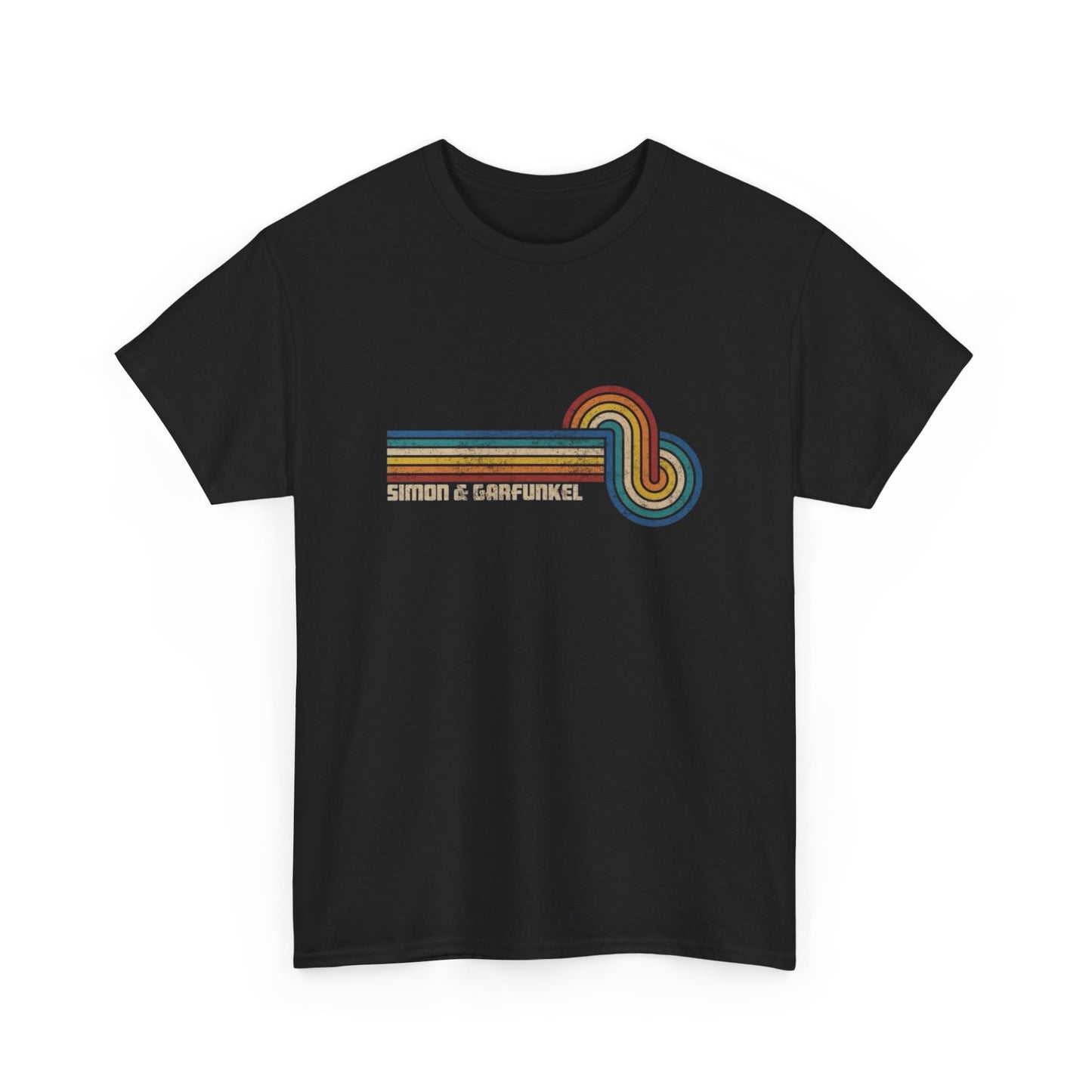 Simon And Garfunkel Graphic T Shirt Unisex Heavy Cotton Tee Gift