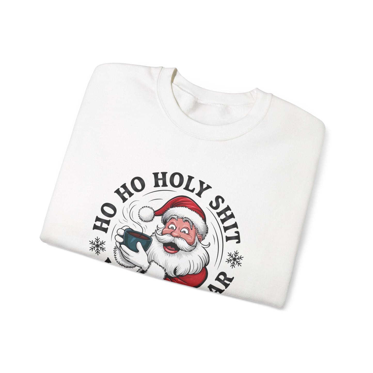 Funny Santa Christmas Sweater NEW Unisex Heavy Blend™ Crewneck Sweatshirt