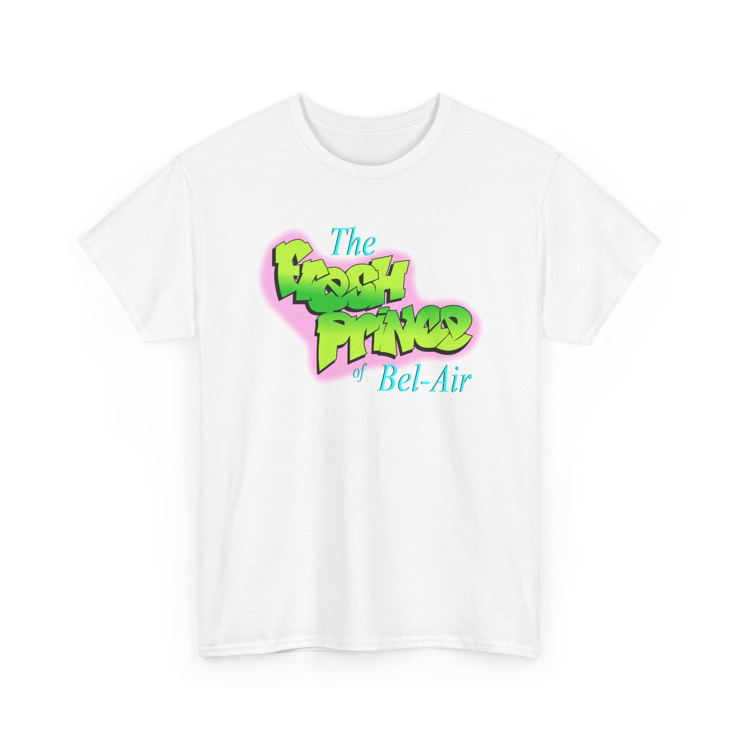 Fresh Prince Of Bel Air Graphic T Shirt Vintage Retro Comedy Unisex Heavy Cotton