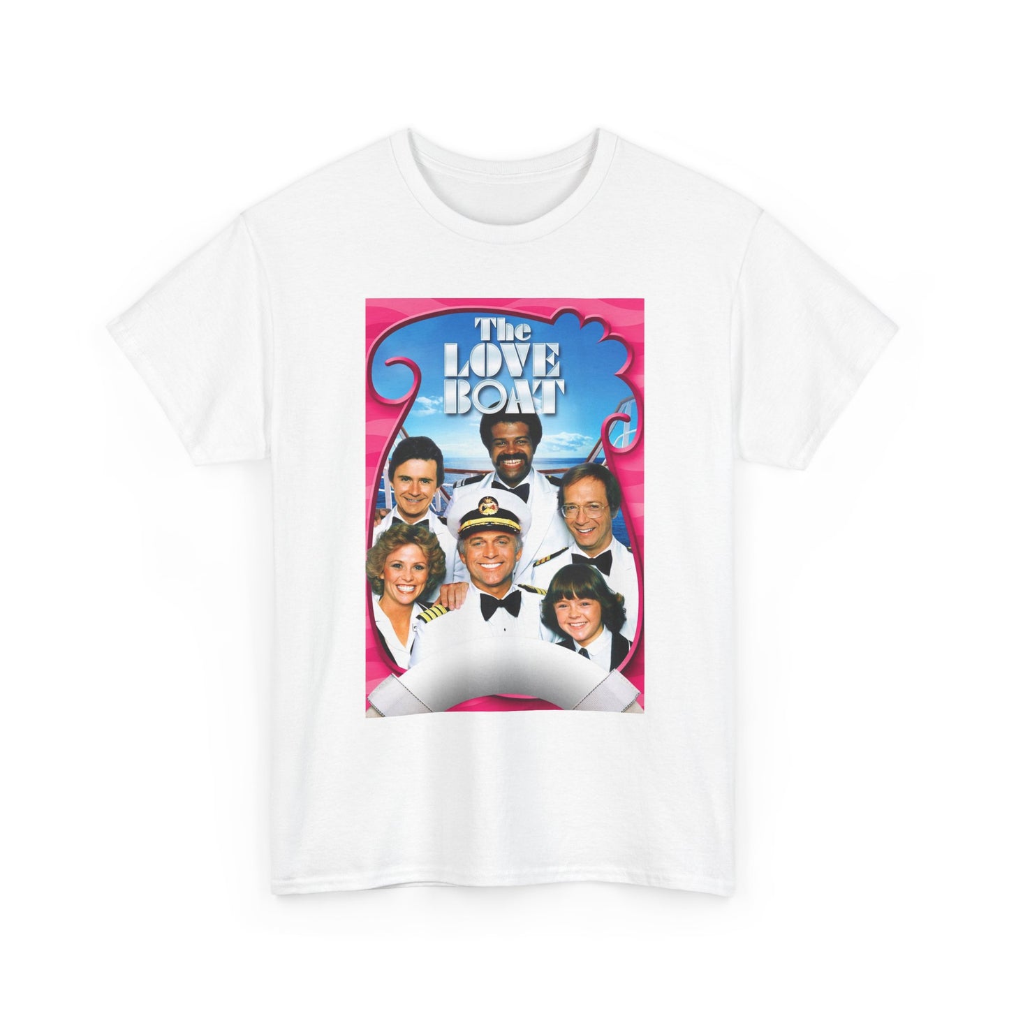 The Love Boat Graphic T Shirt Vintage Tv Show Unisex Heavy Cotton Tee