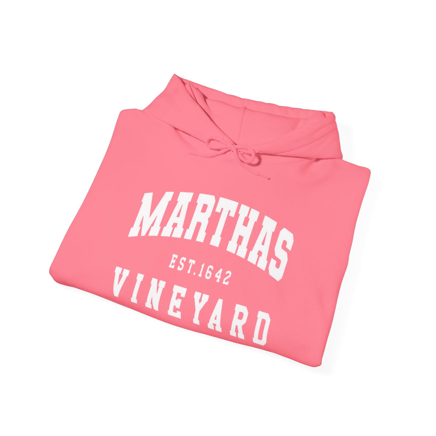 Martha's Vineyard Logo Graphic Hoodie Hooded Sweatshirt NEW ADULT