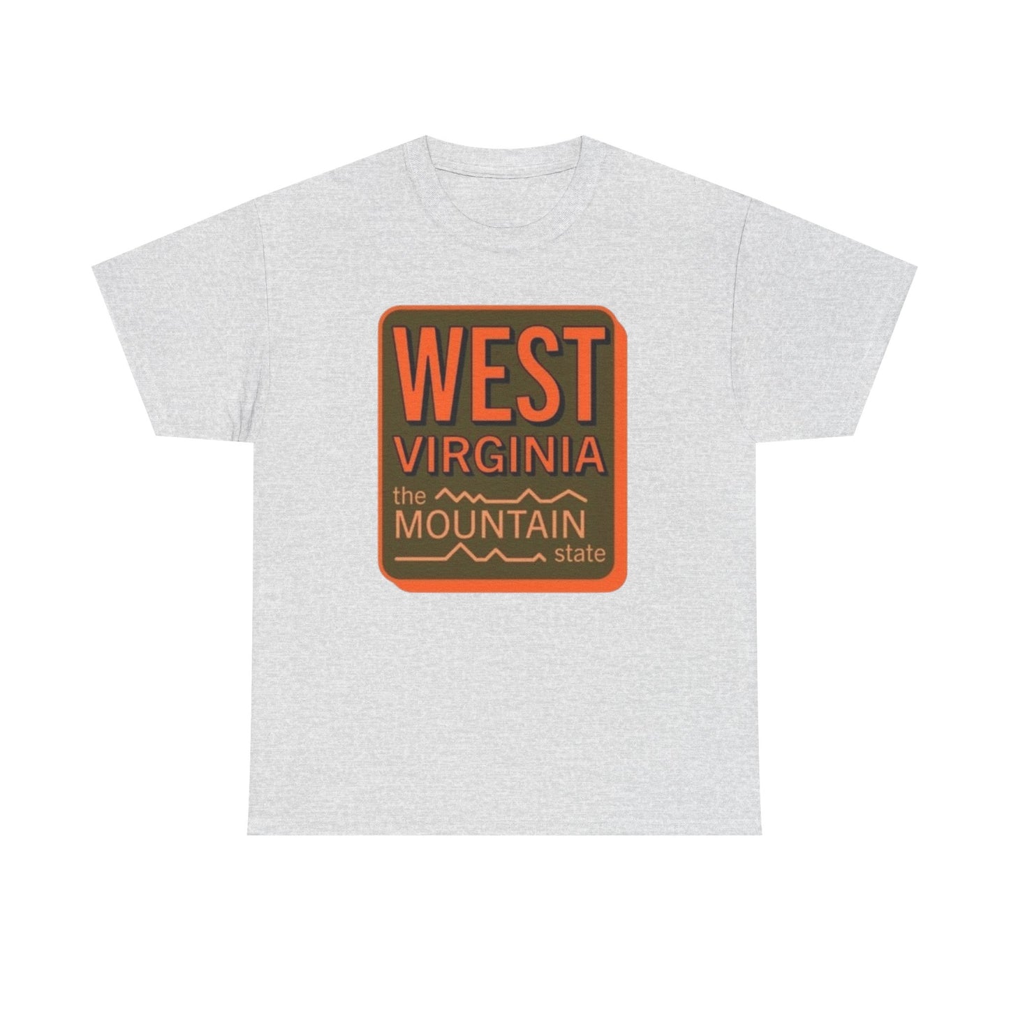 West Virginia Graphic T Shirt ADULT NEW Unisex Heavy Cotton Tee