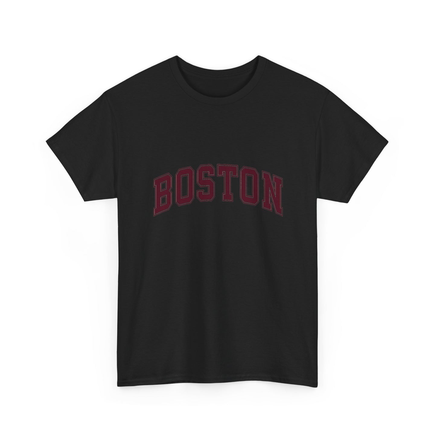 Boston Logo NEW ENGLAND Graphic T Shirt Unisex Heavy Cotton Tee