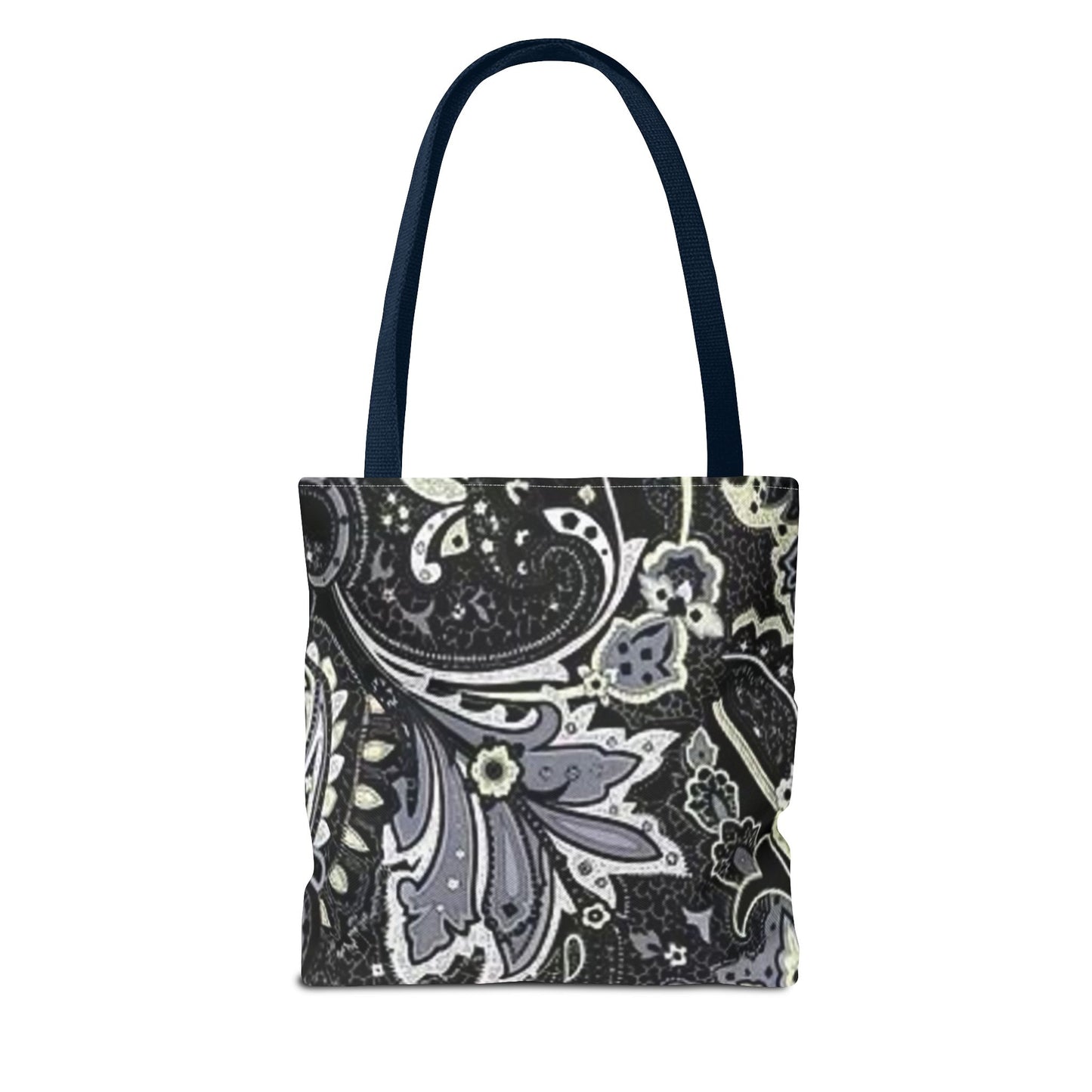 Black And Silver Pattern BRAND NEW Tote Bag (AOP)